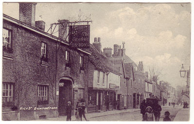 014 - The George & Dragon
Looking South on Buntingford High Street

